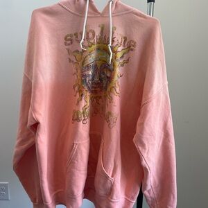 Urban Outfitters Coral Sublime Hoodie S/M